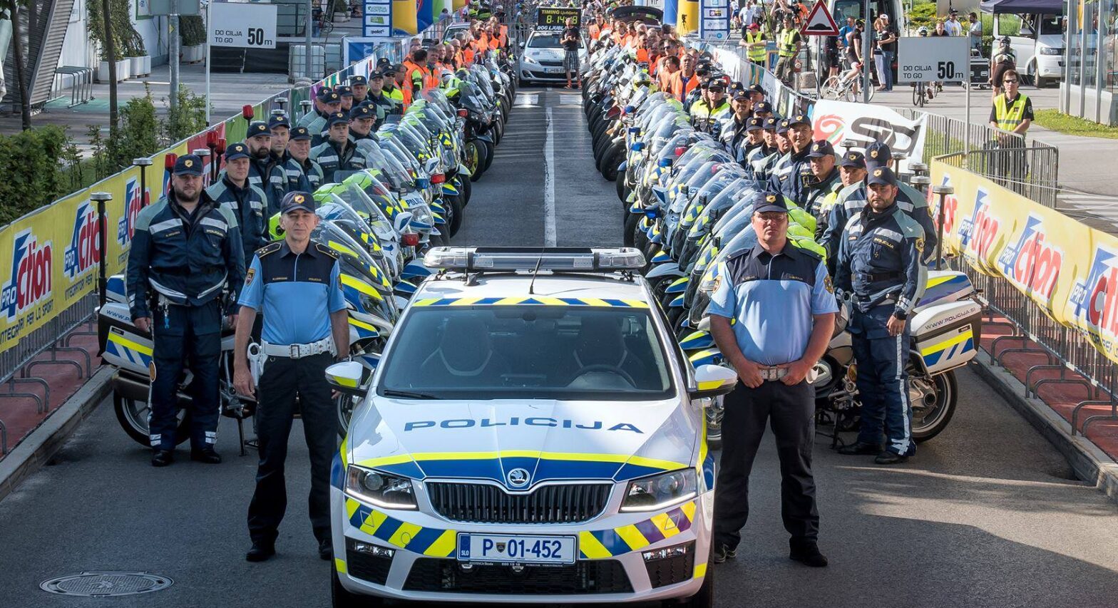 Maraton Franja - Policija