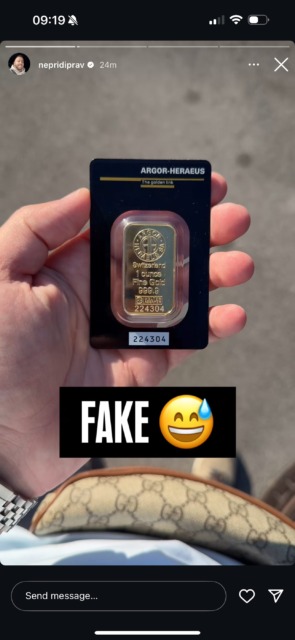 Foto: Spletna prevara Vir: Instagram - Nepridiprav