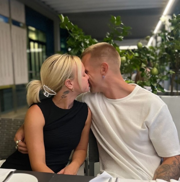 Foto: Polona Kranjc s partnerjem Vir: Instagram - Polona Kranjc
