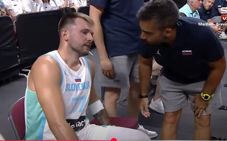 Pa saj to ni res: Luka Dončić poškodovan, odšepal je s parketa, kaj to pomeni?