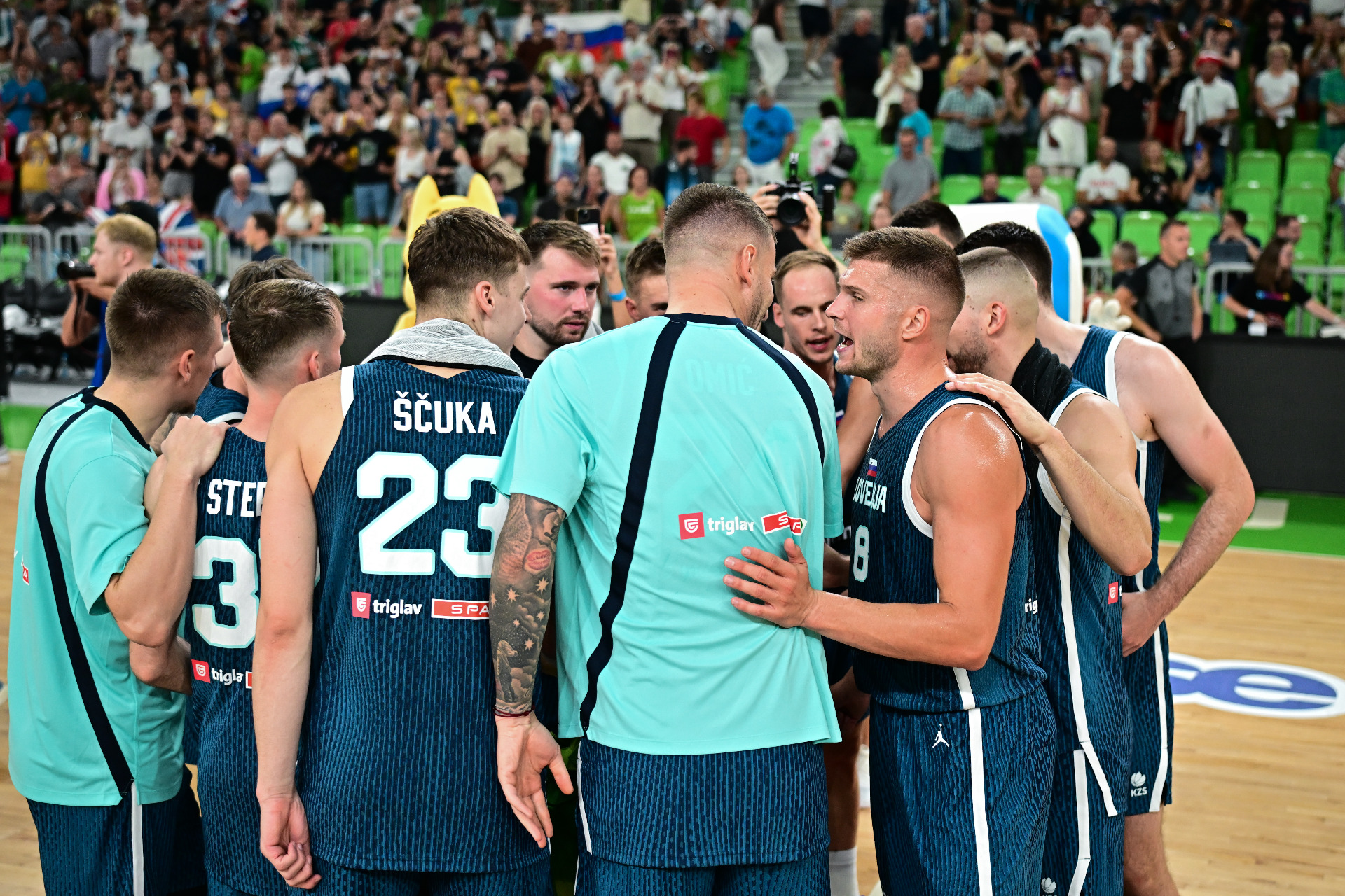 Dončić po poškodbi spet igra, oglasil se je Edo Murić, za navijače in podpornike Slovenije ima posebno sporočilo