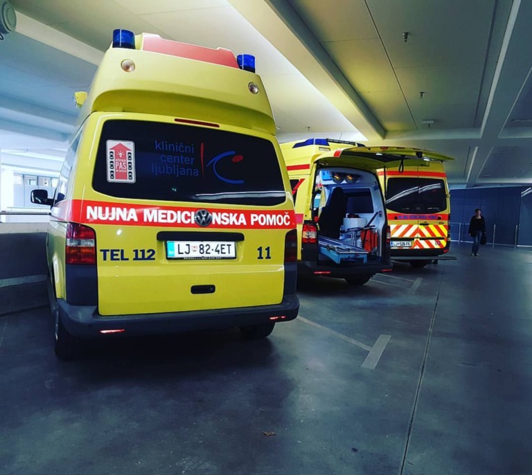 Foto: Reševalno vozilo Vir: Facebook