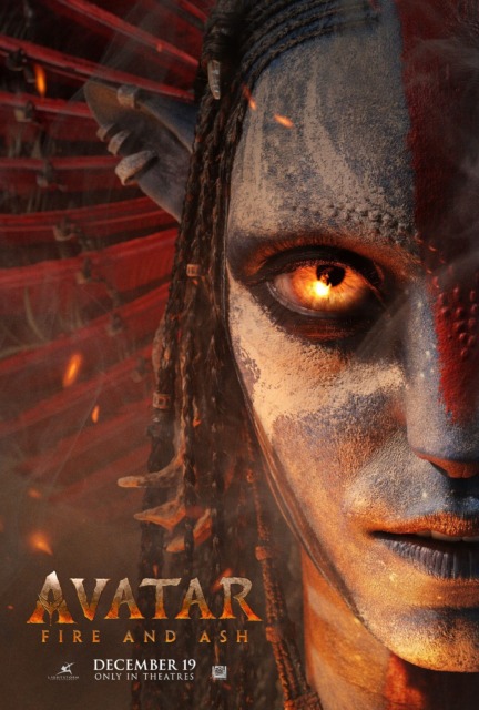 Avatar se vrača v kinematografe - Vrnitev v Pandoro z ognjem in pepelom