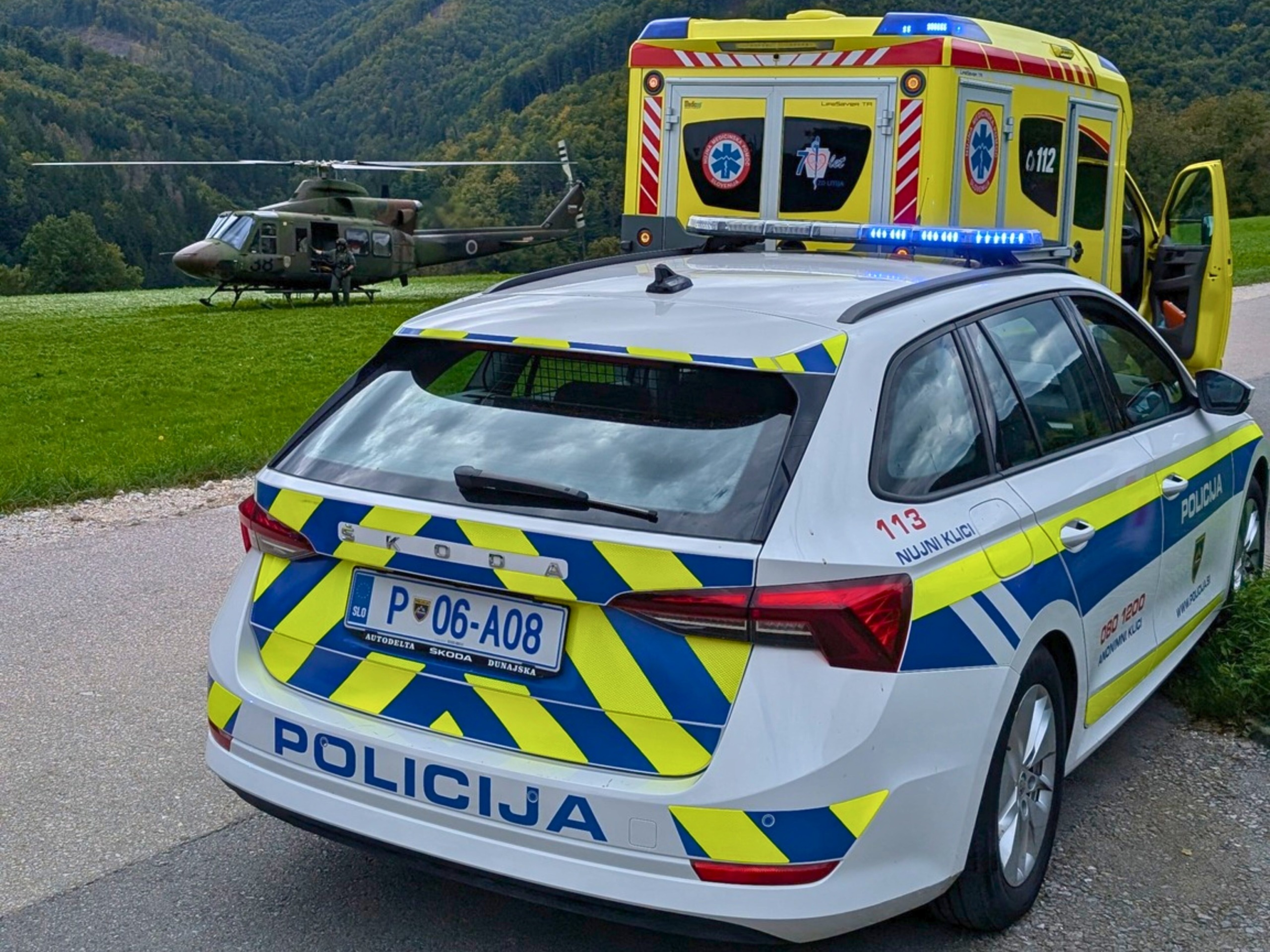 Izdelek brez naslova (32) - NaDlani.si Foto: Policija in reševalci Vir: Facebook (PU Ljubljana)