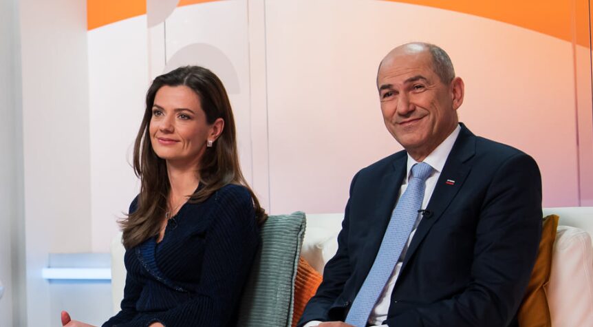 Foto: Janez Janša z ženo Vir: Facebook