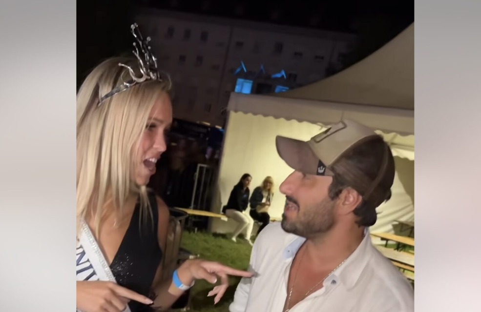 Foto: Čuki in Miss Universe Vir: Facebook