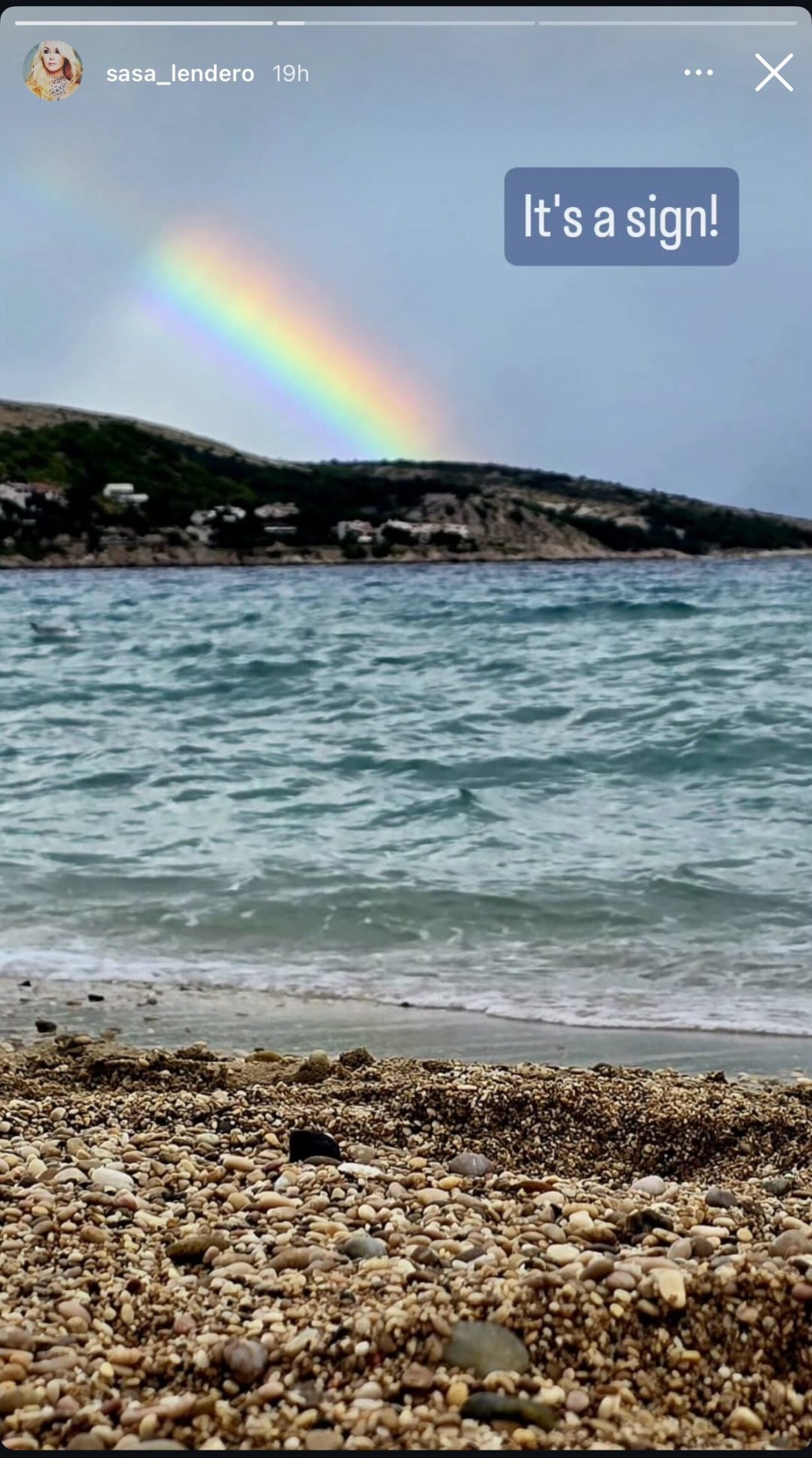 Foto: Saša Lendero Vir: Instagram story