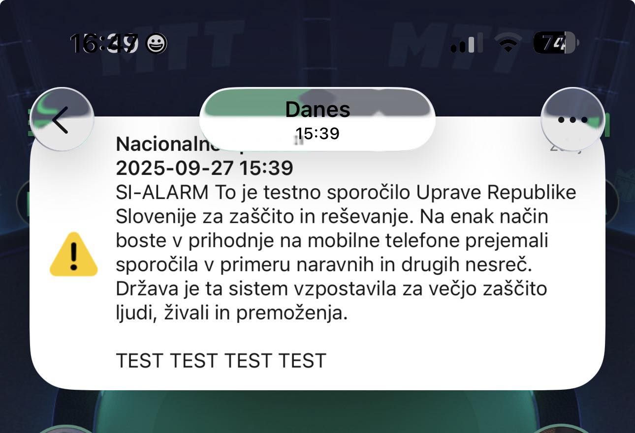Ali bo januarski preizkus končno deloval? Vir: Facebook