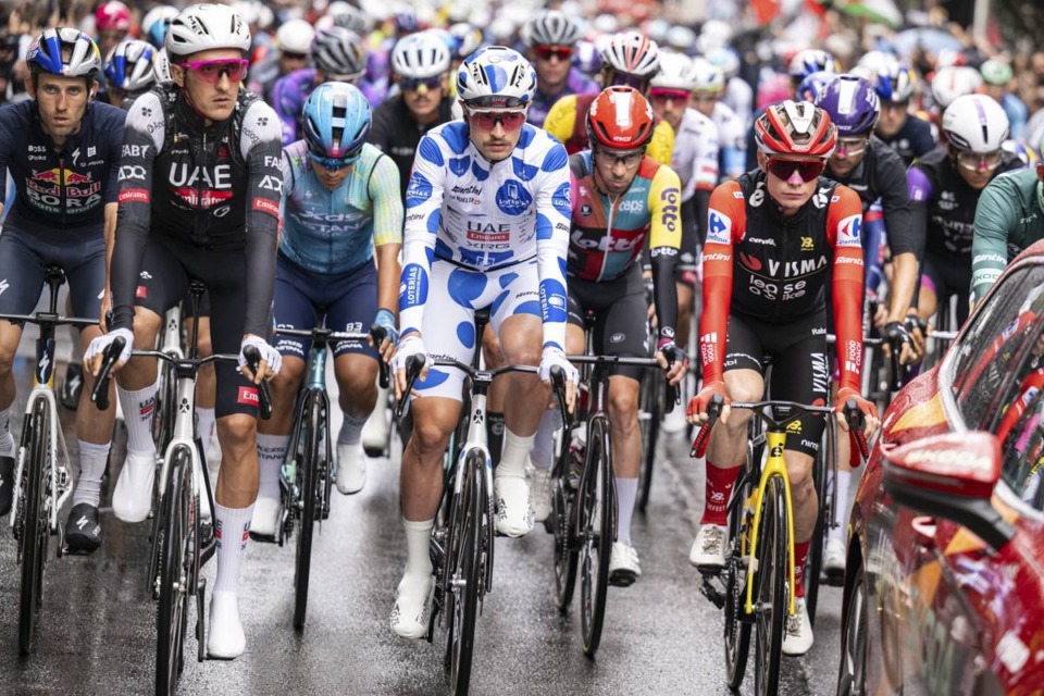foto: protest Vuelta; vir: bbc