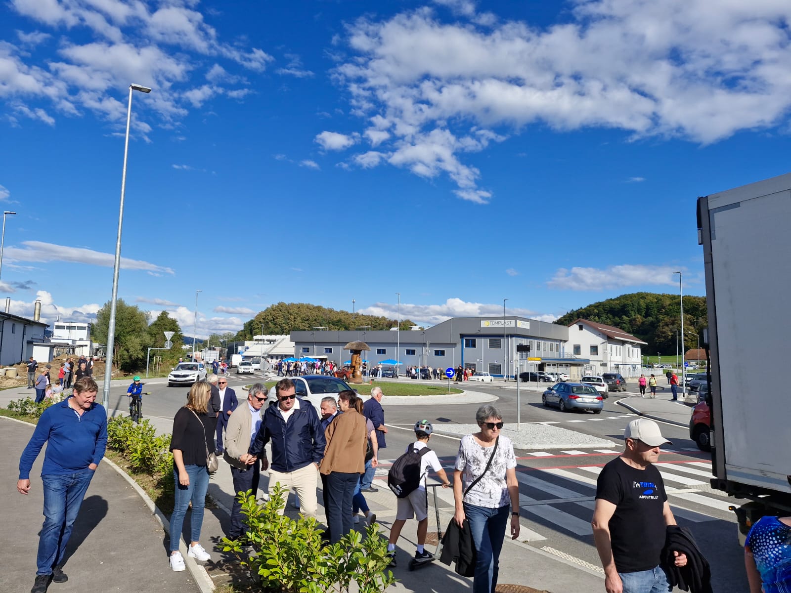 Foto: Otvoritev obvoznice Vir: Osebni arhiv