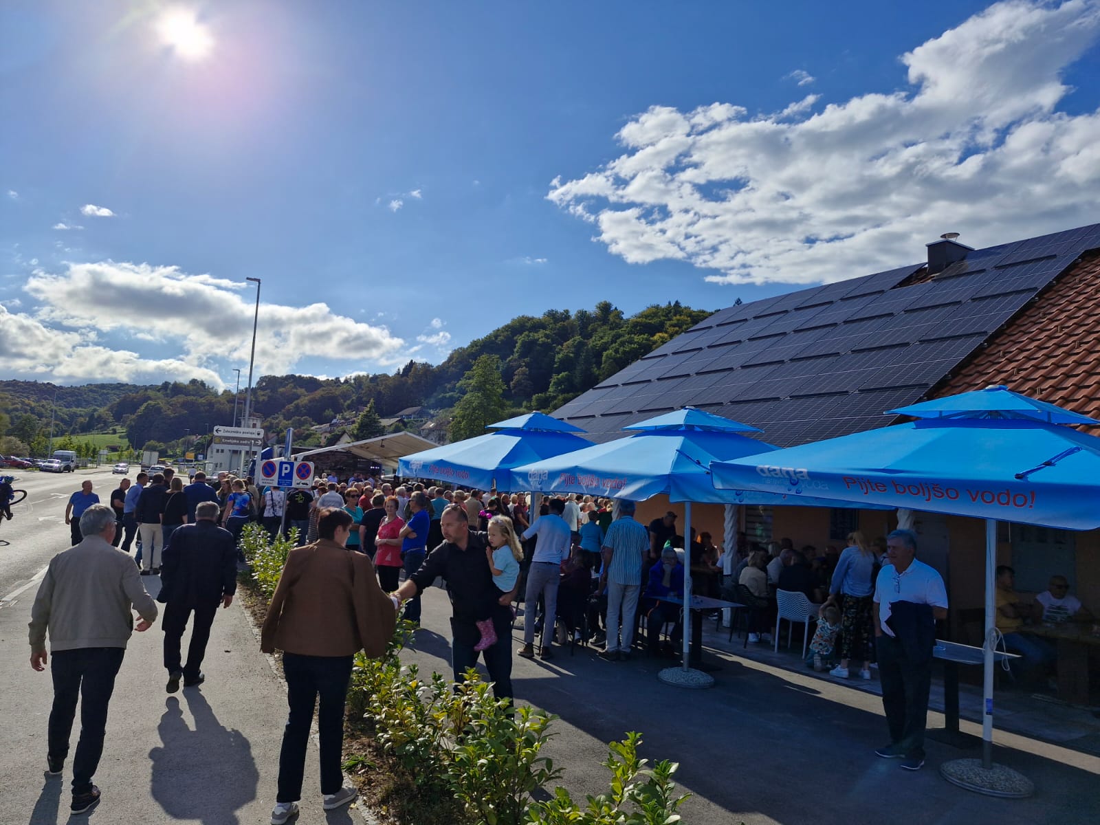 Foto: Otvoritev obvoznice Vir: Osebni arhiv