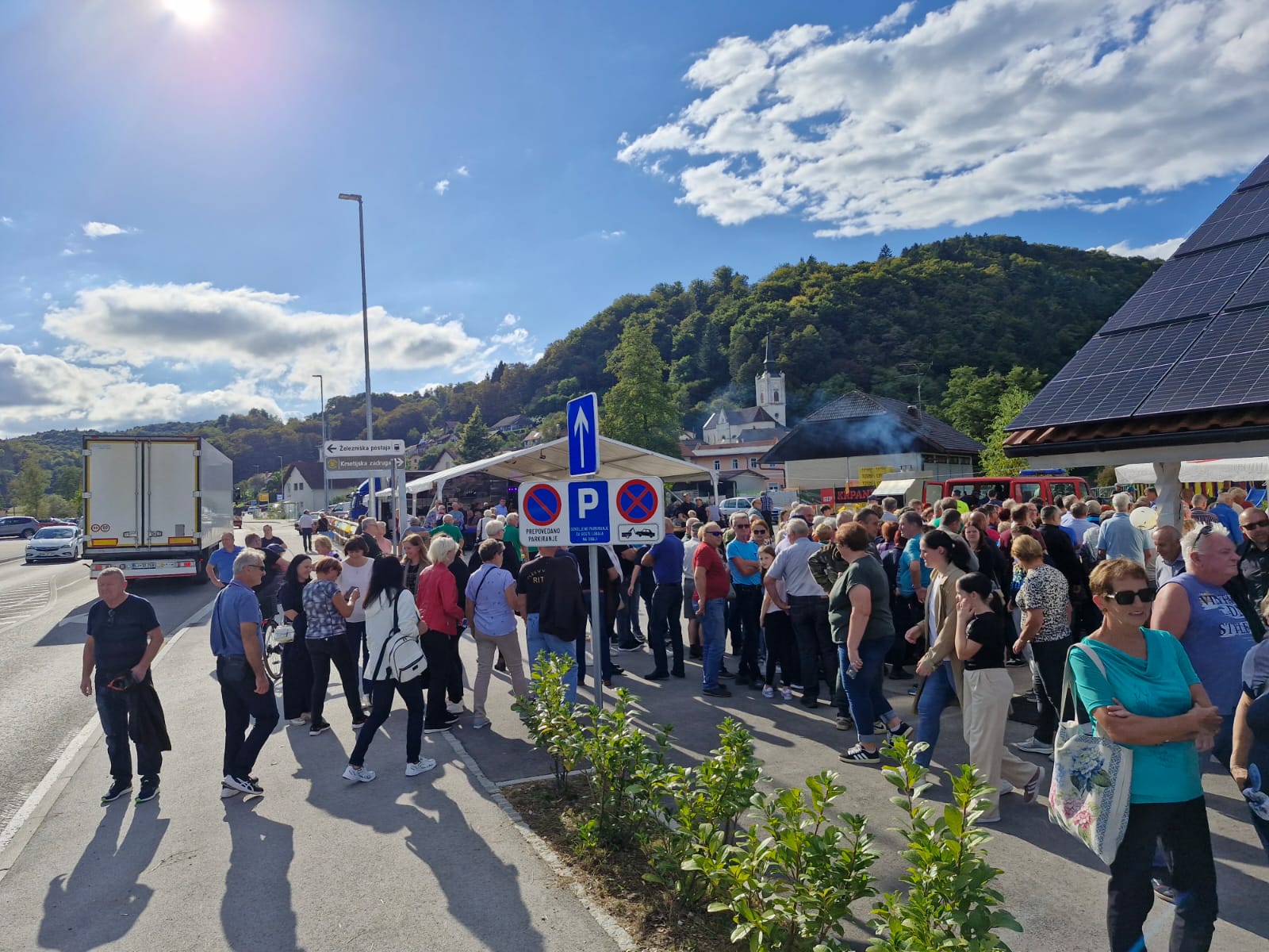 Foto: Otvoritev obvoznice Vir: Osebni arhiv