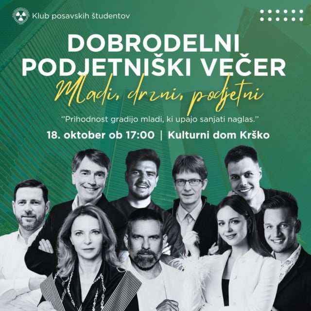 Vabilo na dobrodelni podjetniški večer. - NaDlani.si