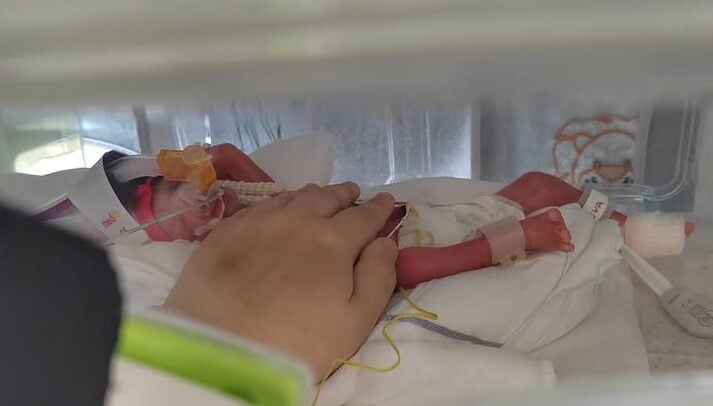 Foto: Dojenček Vir: Junaki prvega nadstropja