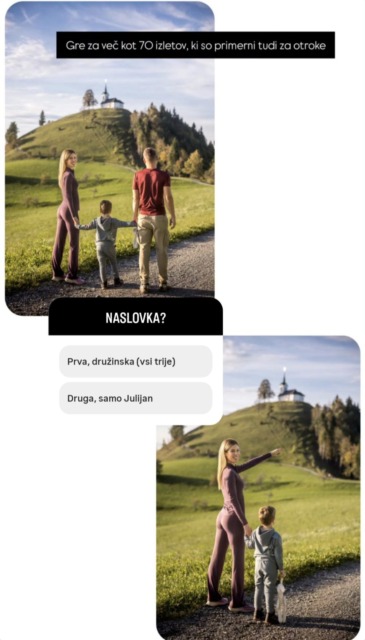 Objava Lee Mederal Gams; vir: Instagram
