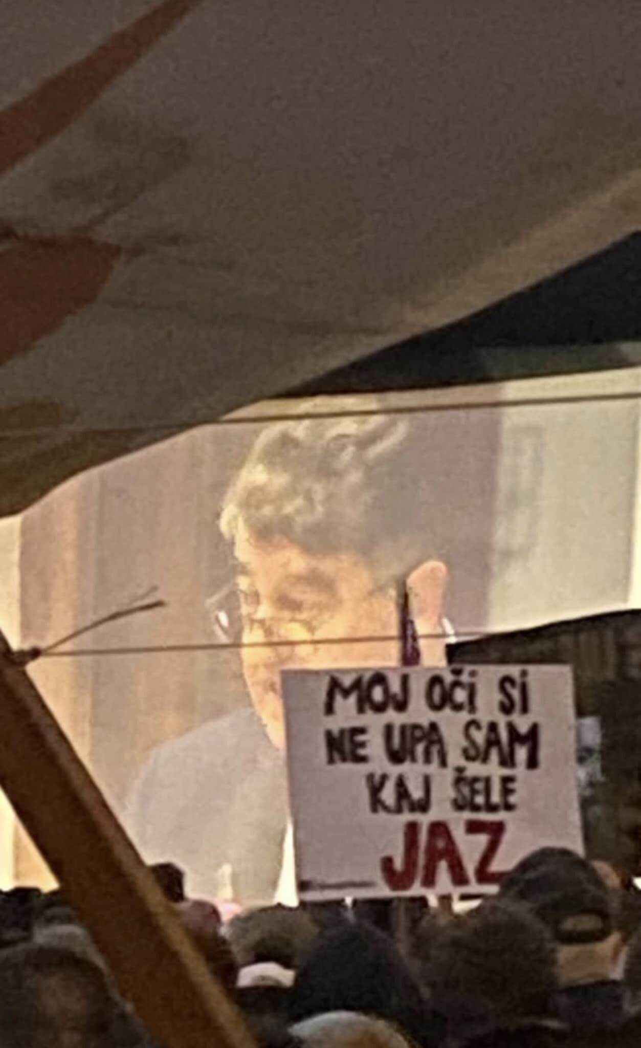 V ŽIVO s protesta v Novem mestu (VIDEO)