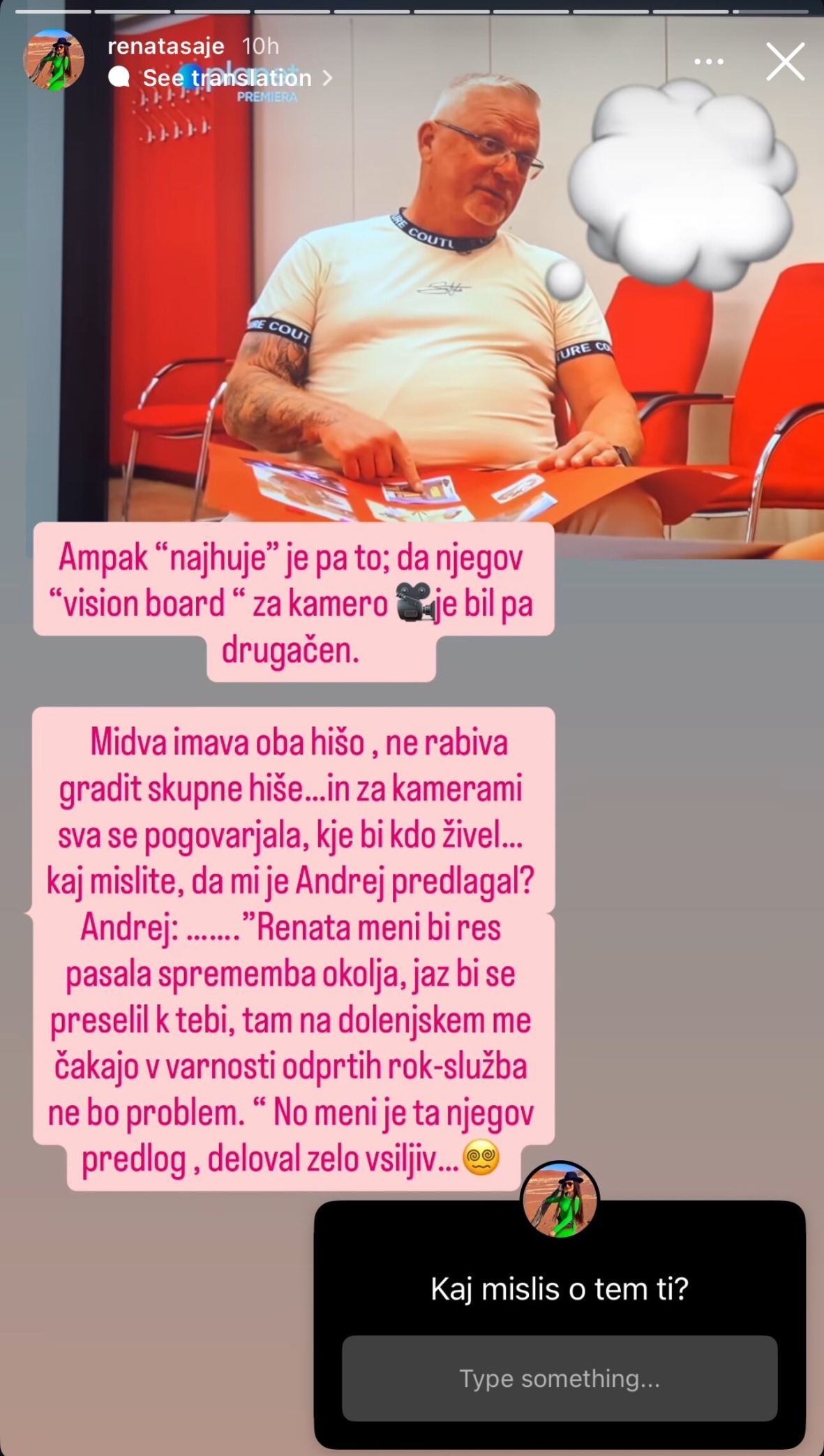 Šok v šovu! Renata priznala, kaj se je zgodilo na razgovoru v produkciji, Andrej naj bi ji predlagal (FOTO)