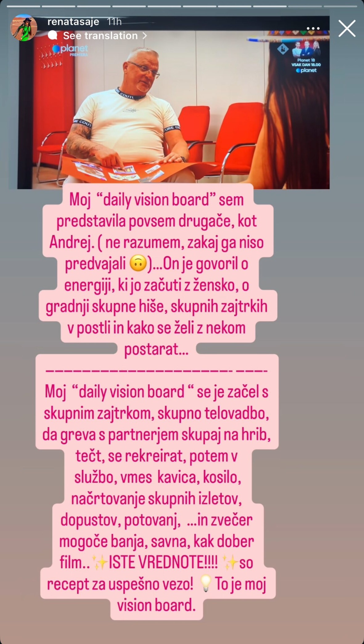 Šok v šovu! Renata priznala, kaj se je zgodilo na razgovoru v produkciji, Andrej naj bi ji predlagal (FOTO)