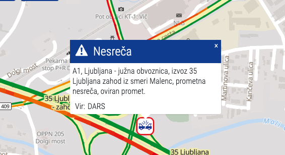 Foto: Prometna nesreča