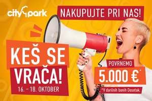 V Cityparku bo nakupovanje spremljal dodatni program, saj bo v četrtek Pub Kviz, v petek in soboto pa bodo za otroke pred Intersparom pripravil - NaDlani.si