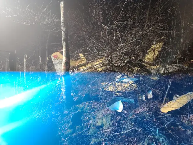 Groza pri Senju na Hrvaškem: strmoglavilo letalo za gašenje požarov! – našli truplo pilota (FOTO)