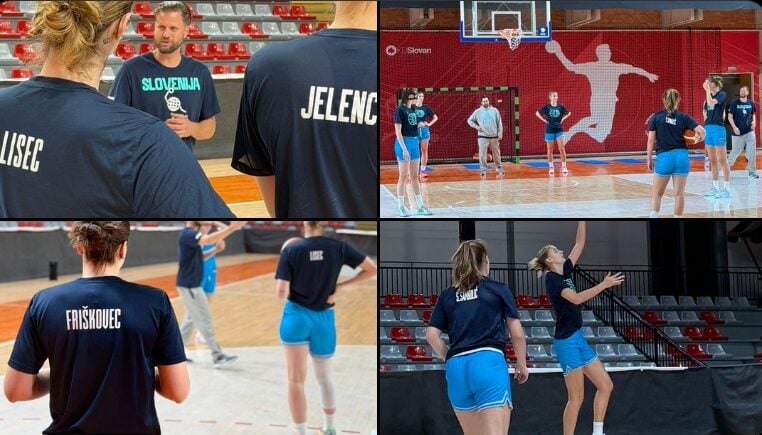 Na Kodeljevem prvi trening, v sredo že tekma proti Latviji