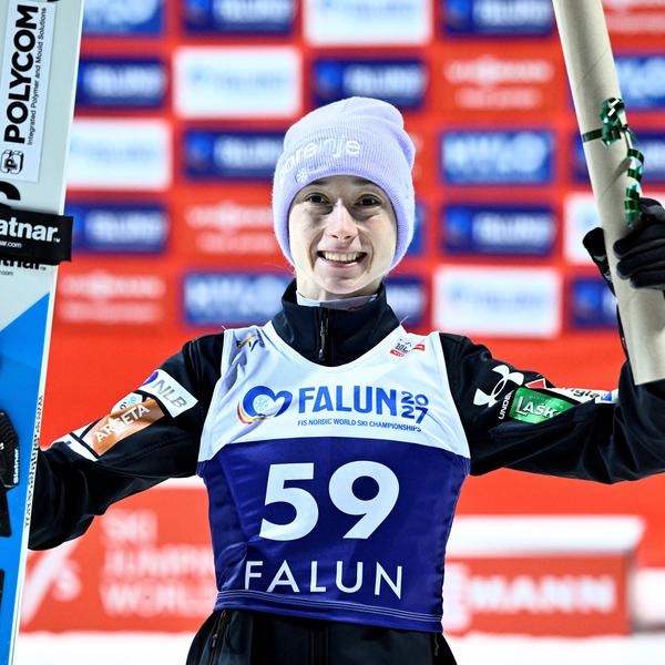 Nika Prevc končno premagala Marujamo: veličasten dan v zasneženem Falunu (FOTO)