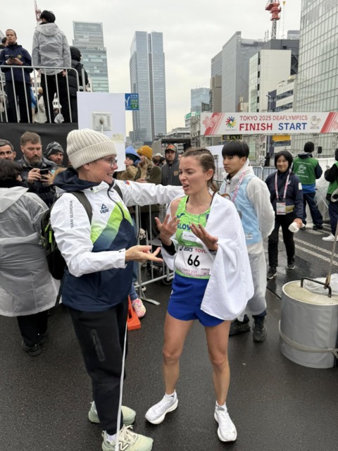 Maratonka Viktorija Horvat med najboljšimi gluhimi maratonkami na svetu