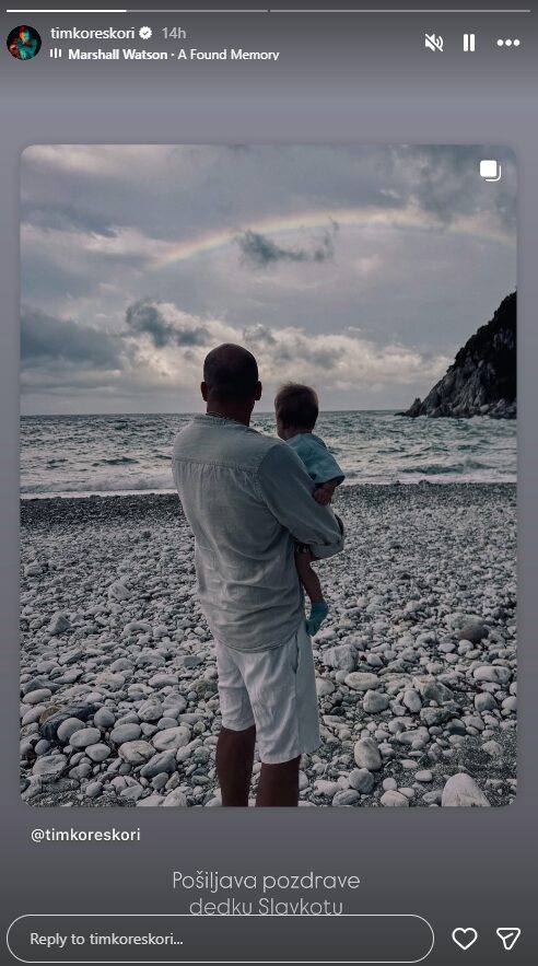 Tim_Kores - NaDlani.si Ganljiva objava Tima Koresa; Vir: Instagram
