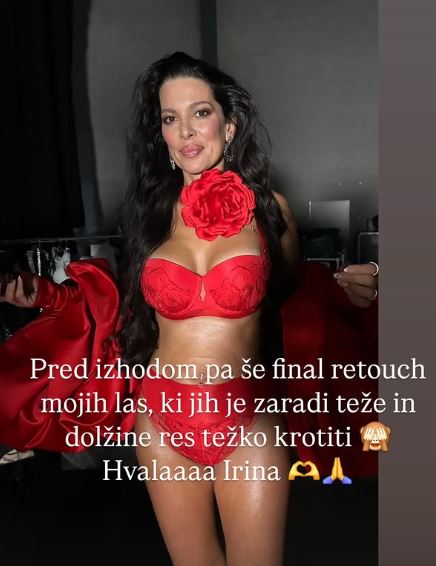Vroče! Iris Mulej (45) odvrgla odvečna oblačila (FOTO)
