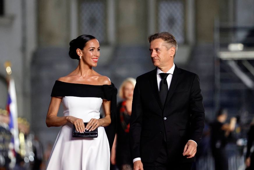 Tina Gaber in Robert Golob: Foto: Instagram/Tina Gaber