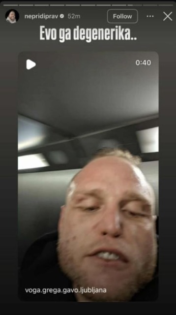 Fotografija osumljenca. FOTO: Instagam