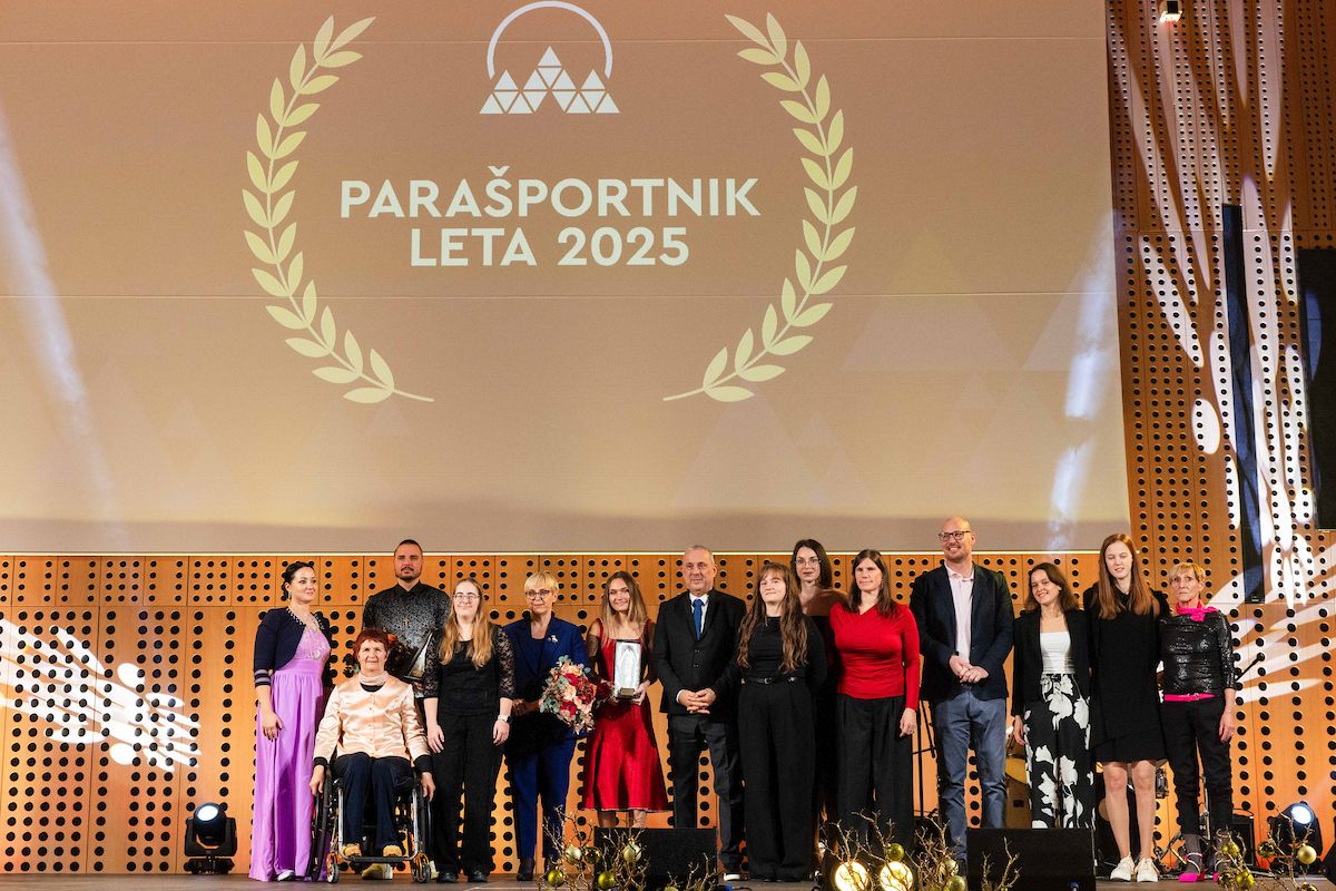 To pa je bil praznik športa! Nagradili najboljše parašpotnike - se spomnite Leje in Marina?