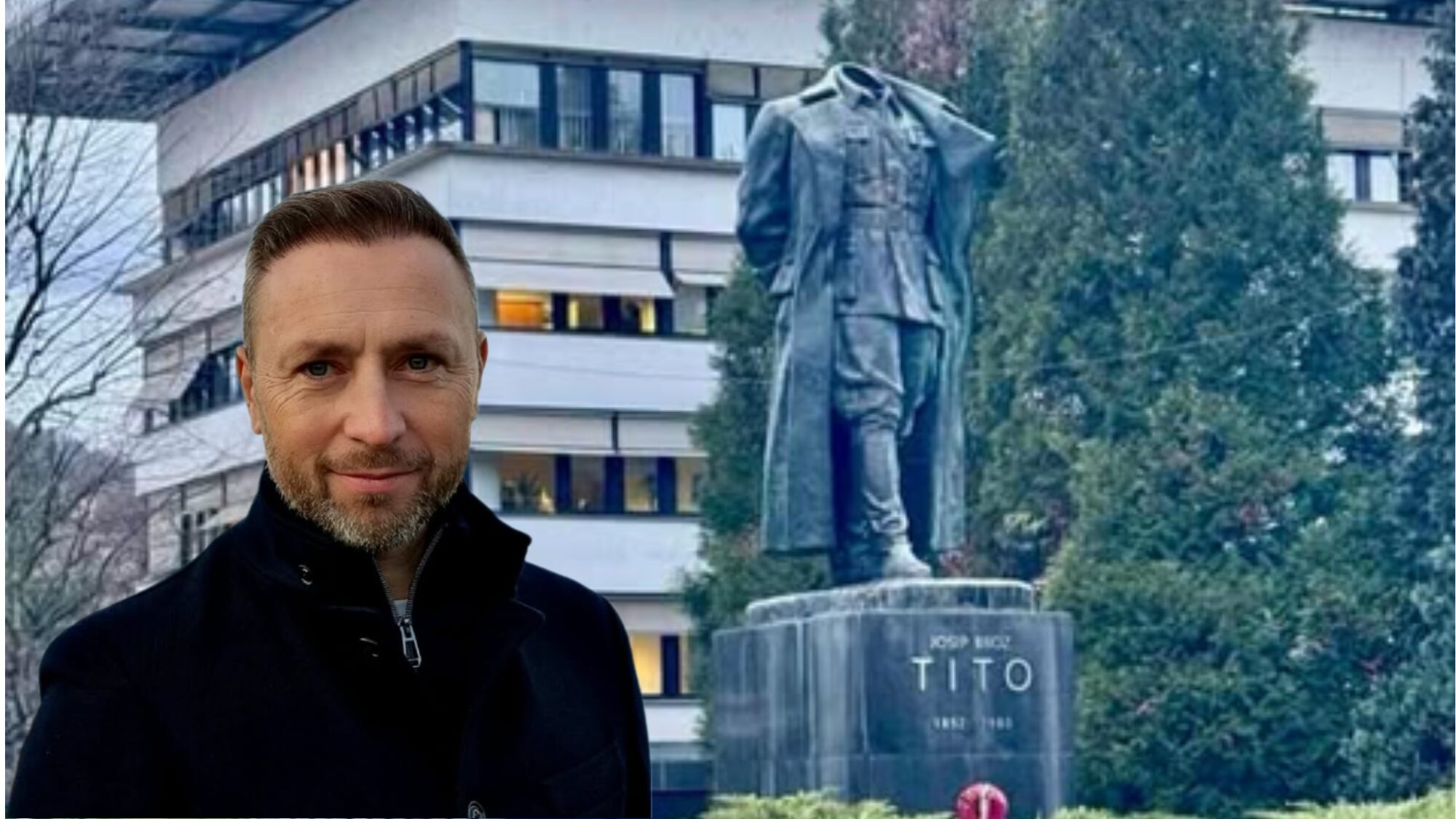 Moškemu, ki je v Velenju odrezal glavo Titovemu kipu, vročena obtožnica: grozita mu visoka denarna kazen in zapor