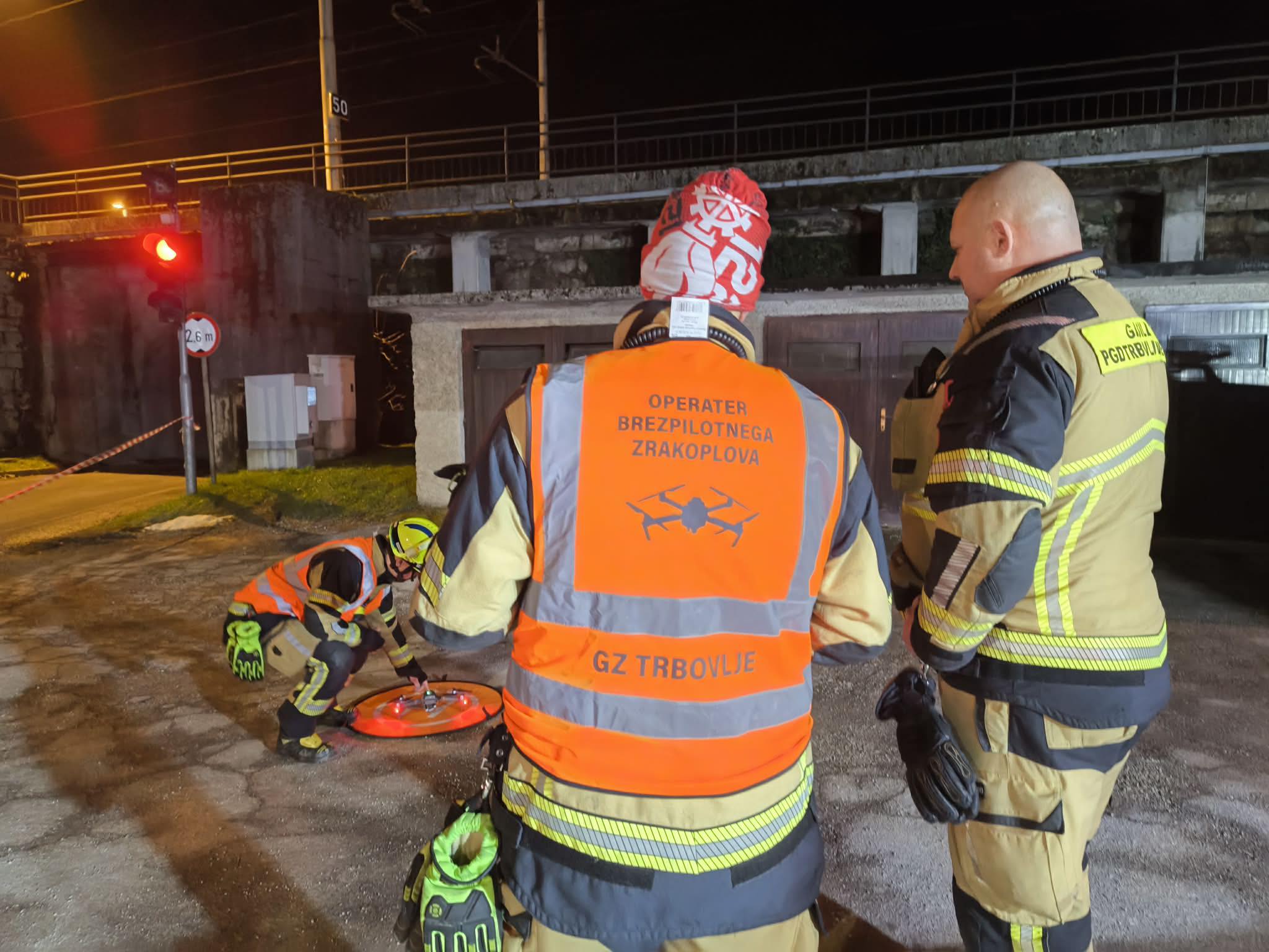 Nočna iskalna akcija.