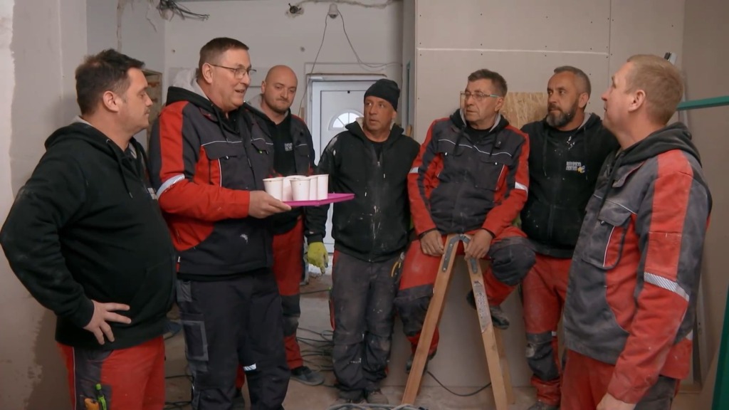 Mojstri med intenzivno prenovo doma