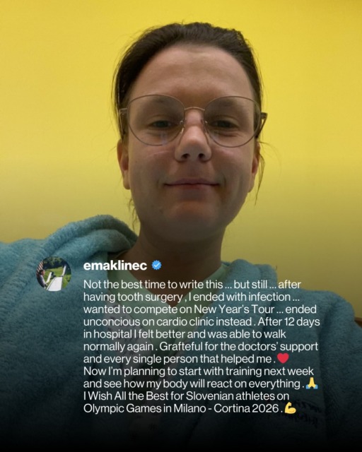 Po operaciji se je borila za življenje; vir: Instagram