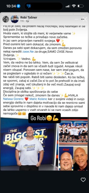 Se še spomnite tekmovalca The Biggest Loser Slovenija? Po osmih letih je razkril, kako izgleda