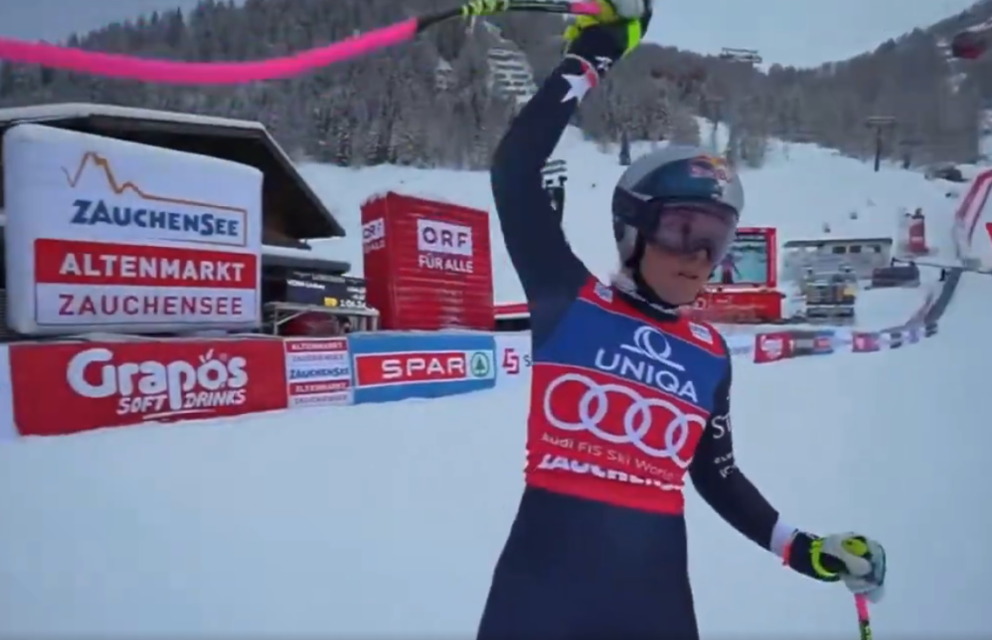 Vonn iz tekme v tekmo podira starostne rekorde. FOTO: X