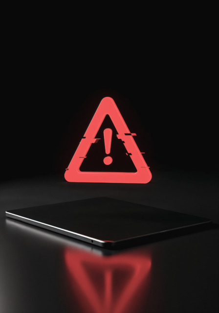 Opozorilo na mobilni napravi