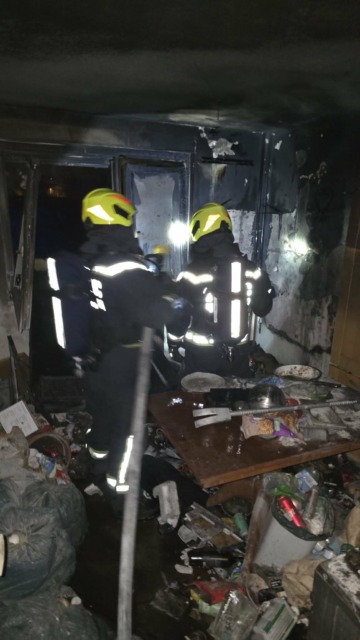 Pogašen požar; vir: Facebook/ PGD Sevnica