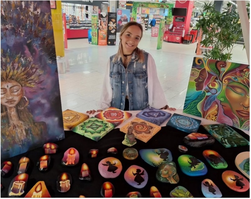 Umetnica Taja Gorenc