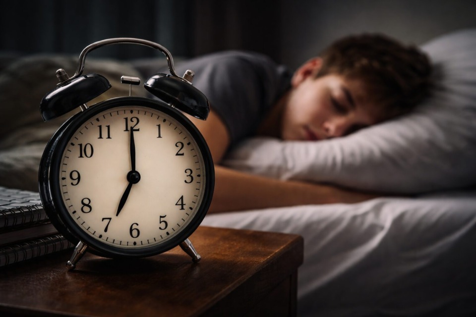 Otroci so vse bolj neprespani; vir: Facebook