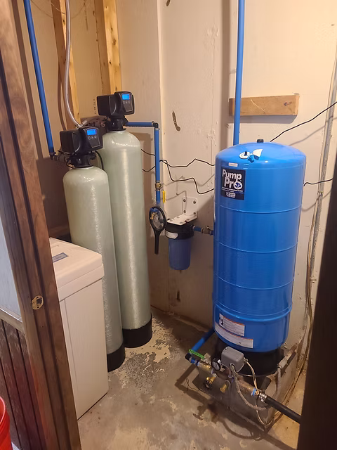 Tlačna posoda zagotavlja stabilen pritisk vode v hiši.