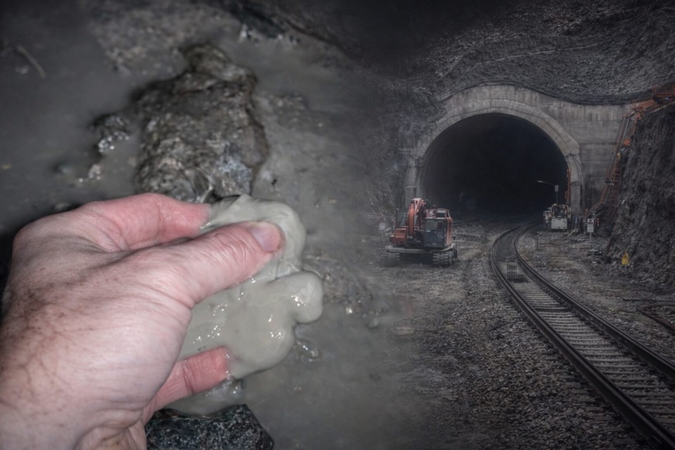 Ekološki škandal pri gradnji drugega tira? V potoke in reke se izliva cementna voda: “V Rižani ni več ene ribe!” (FOTO)
