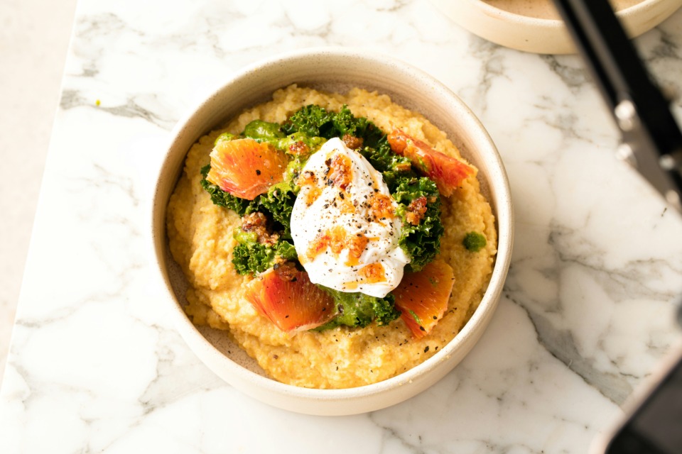 Gladka in kremasta polenta