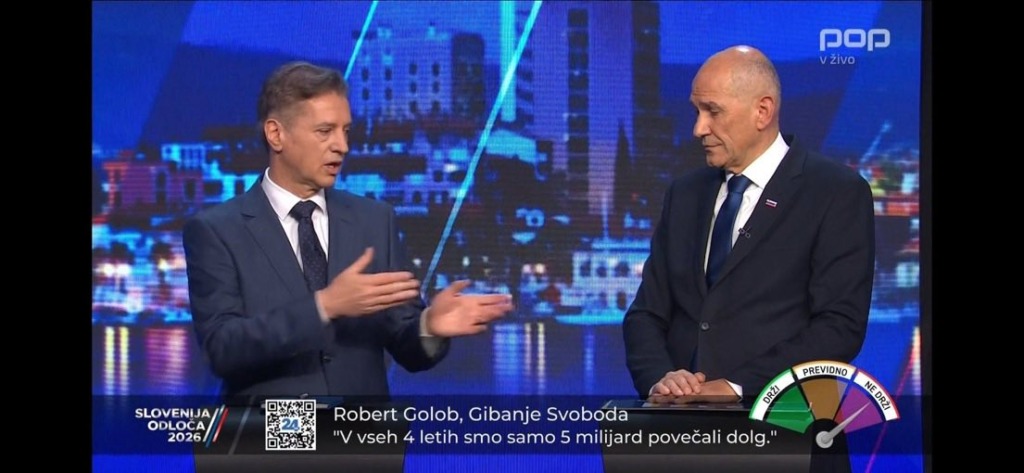 Izjava Roberta Goloba se je izkazala za neresnično; vir: Facebook