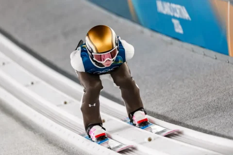 Tokrat je Nika v finalu napadala s petega mesta; vir: FIS