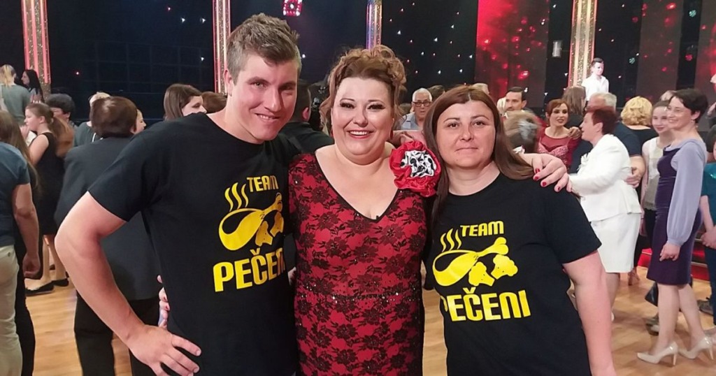 Urška Vučak Markež s sodelavci v igralski zasedbi