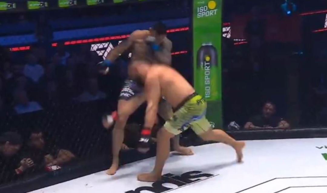 Vsega je bilo konec v nekaj sekundah. FOTO: X